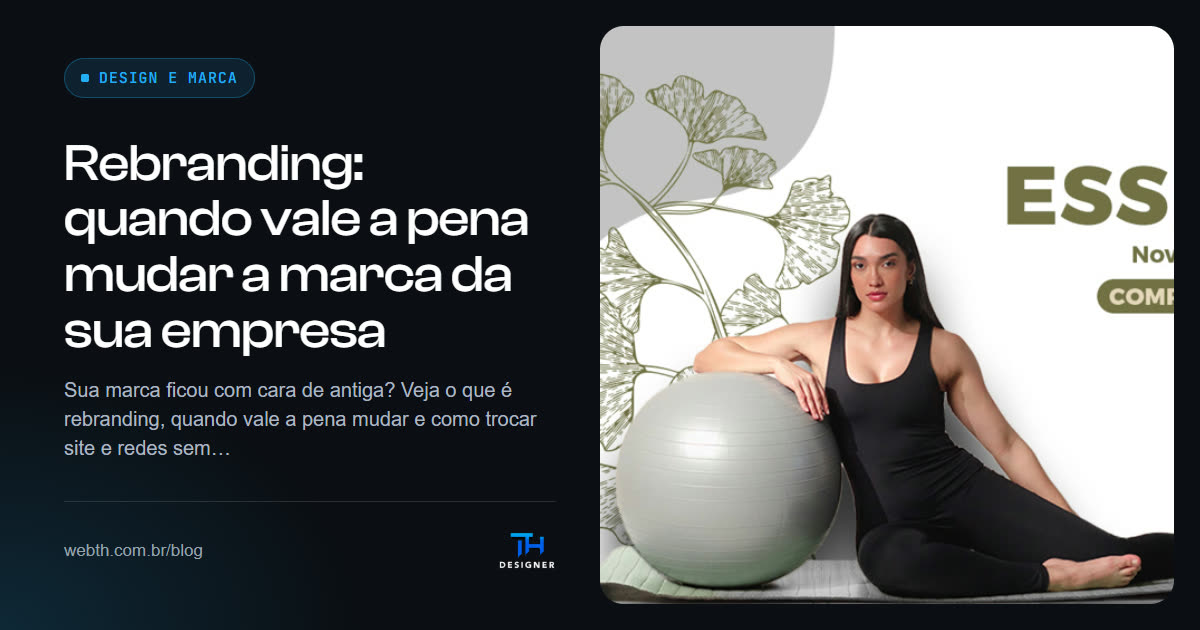 Rebranding: quando vale a pena mudar a marca da sua empresa