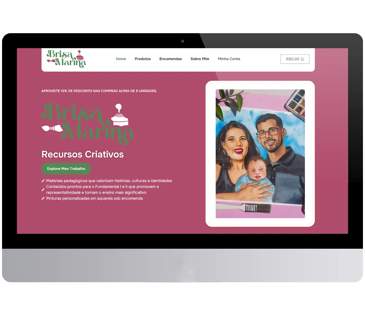 Site criado pela TH Designer — Brisa Marina