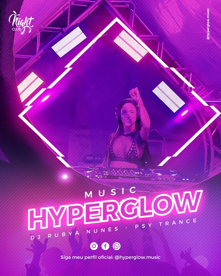 Hyperglow Music — Feed para Redes Sociais